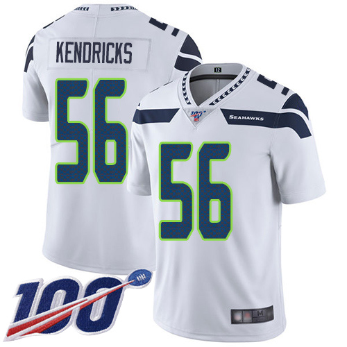 Seattle Seahawks Limited White Men Mychal Kendricks Road Jersey NFL Football #56 100th Season Vapor Untouchable->seattle seahawks->NFL Jersey